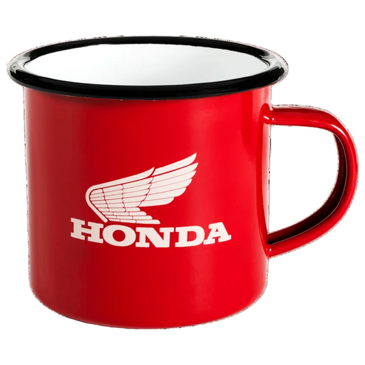 HONDA HERITAGE CANECA METÁLICA EM VERMELHO - Motoboxe