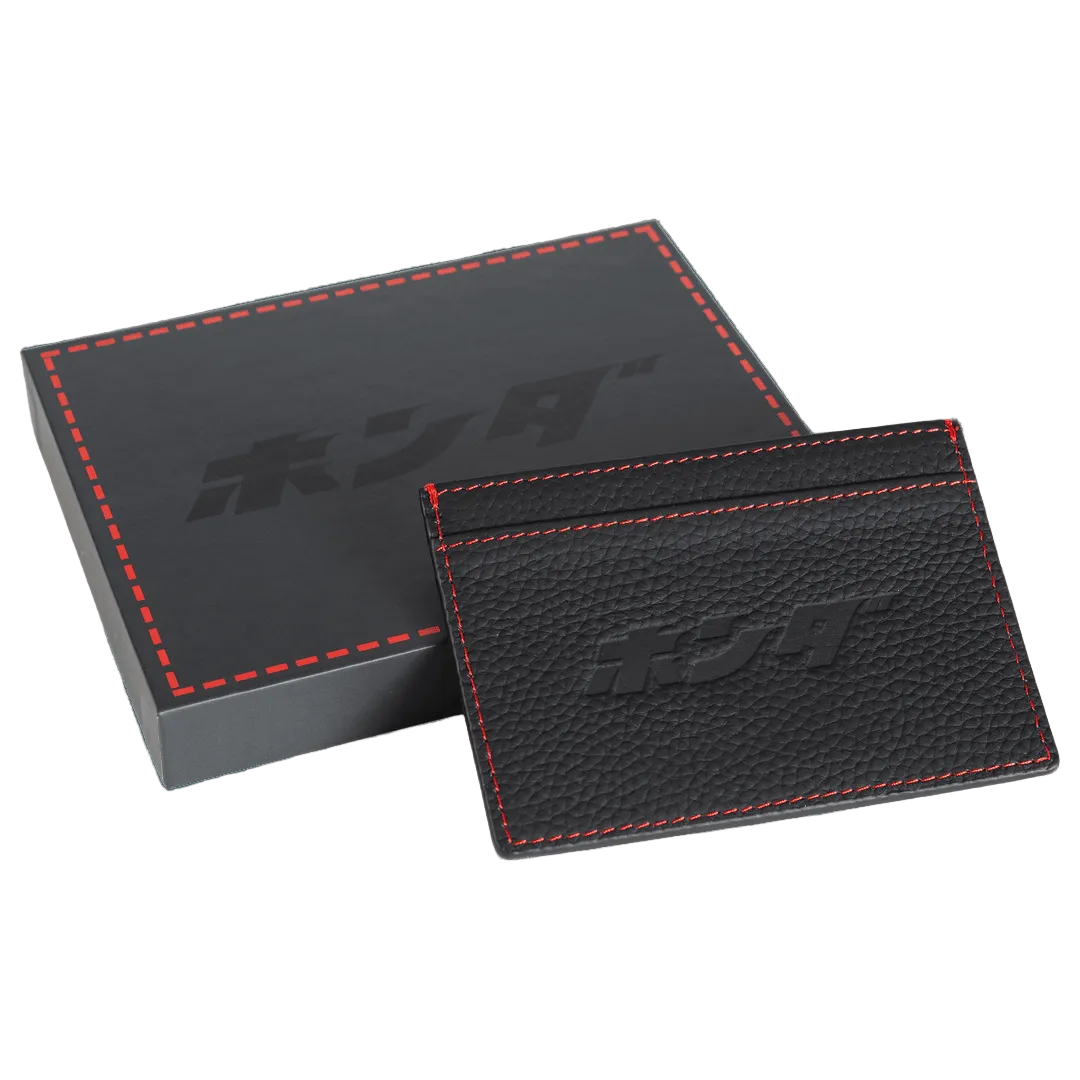 PORTA-CARTÕES EM COURO HONDA HERITAGE - Motoboxe