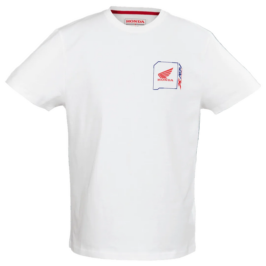 HONDA TRIBUTE XADV T-SHIRT BRANCO - Motoboxe