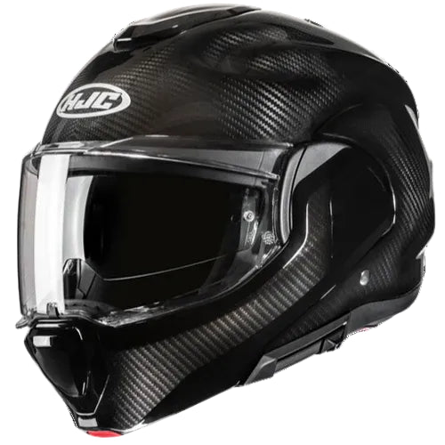 Capacete HJC F100 CARBON BLACK - Motoboxe