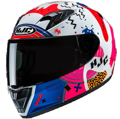 Capacete HJC KID Y10 MIKA MC28 - Motoboxe