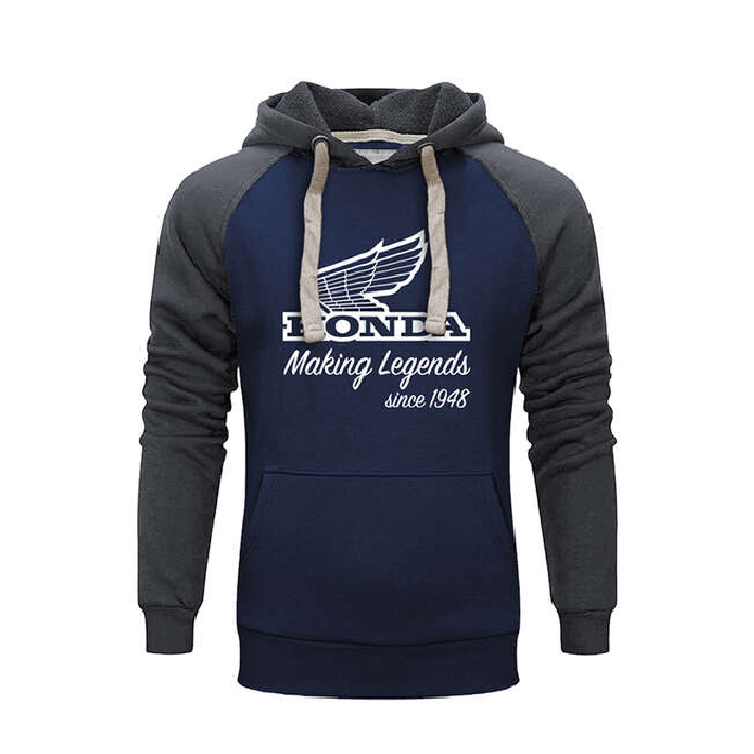 HOODIE MAKING LEGENDS BLUE - Motoboxe
