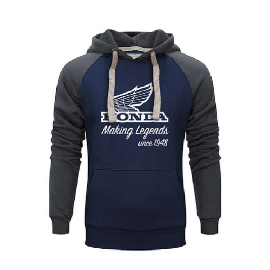 HOODIE MAKING LEGENDS BLUE - Motoboxe