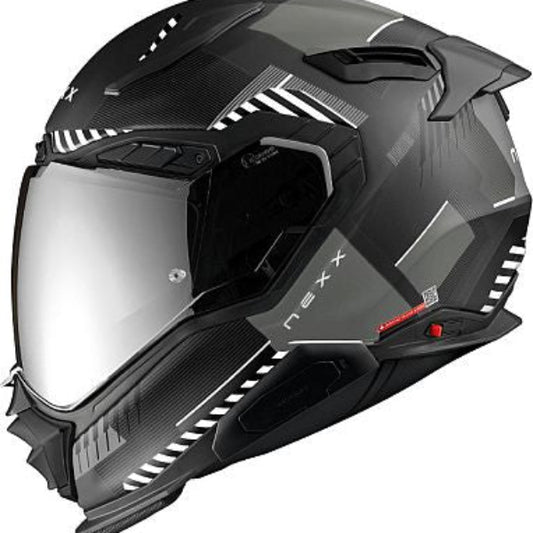 Capacete NEXX X.WST3 Fluence Preto / Cinzento - Motoboxe
