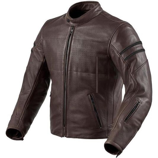 REV'IT BLUSÃO STRIDE CASTANHO - Motoboxe