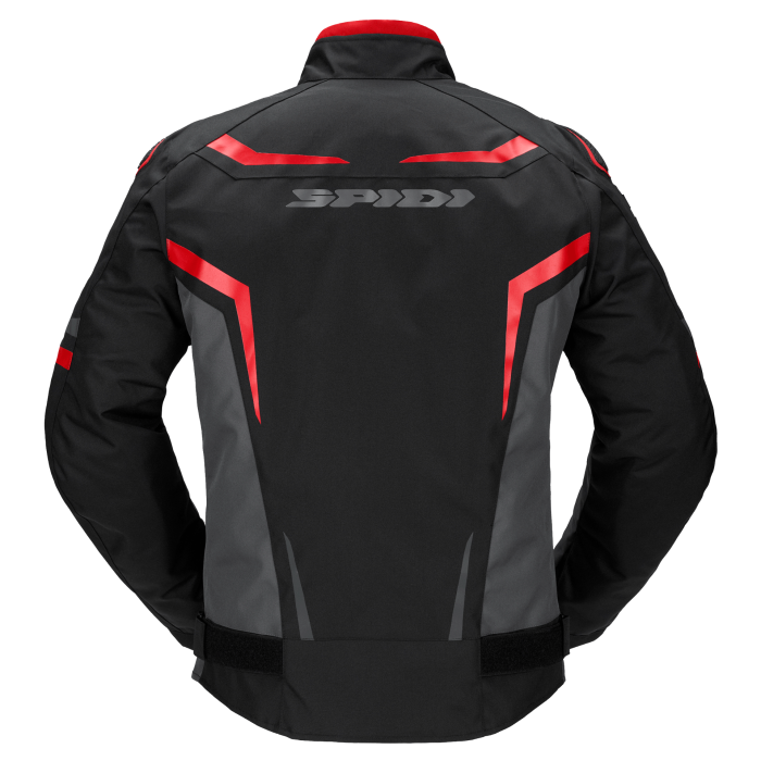 SPIDI BLUSÃO IMPERMEÁVEL MASCULINA RACE-EVO H2OUT PRETO / VERMELHO - Motoboxe