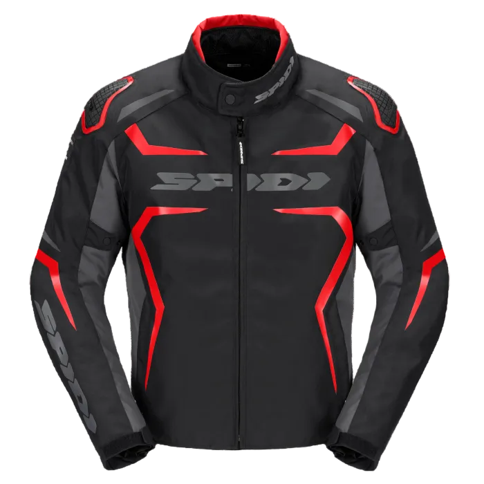 SPIDI BLUSÃO IMPERMEÁVEL MASCULINA RACE-EVO H2OUT PRETO / VERMELHO - Motoboxe