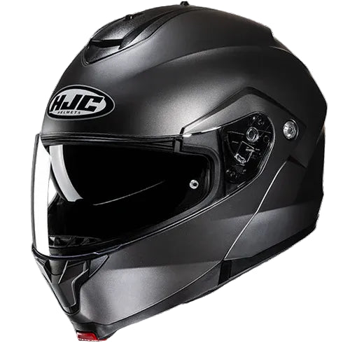 Capacete HJC C91N SEMI FLAT TITANIUM - Motoboxe