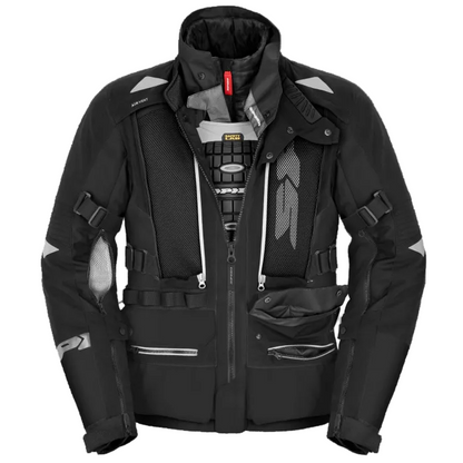 SPIDI BLUSÃO MASCULINO COM MEMBRANA REMOVÍVEL ALLROAD PRETO - Motoboxe