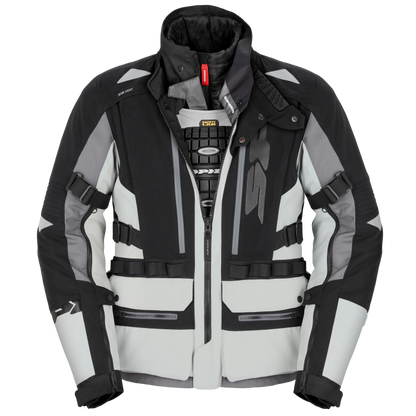 SPIDI BLUSÃO MASCULINO COM MEMBRANA REMOVÍVEL ALLROAD PRETO / CINZA - Motoboxe