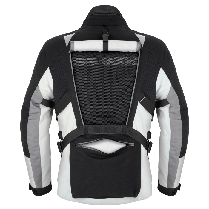 SPIDI BLUSÃO MASCULINO COM MEMBRANA REMOVÍVEL ALLROAD PRETO / CINZA - Motoboxe