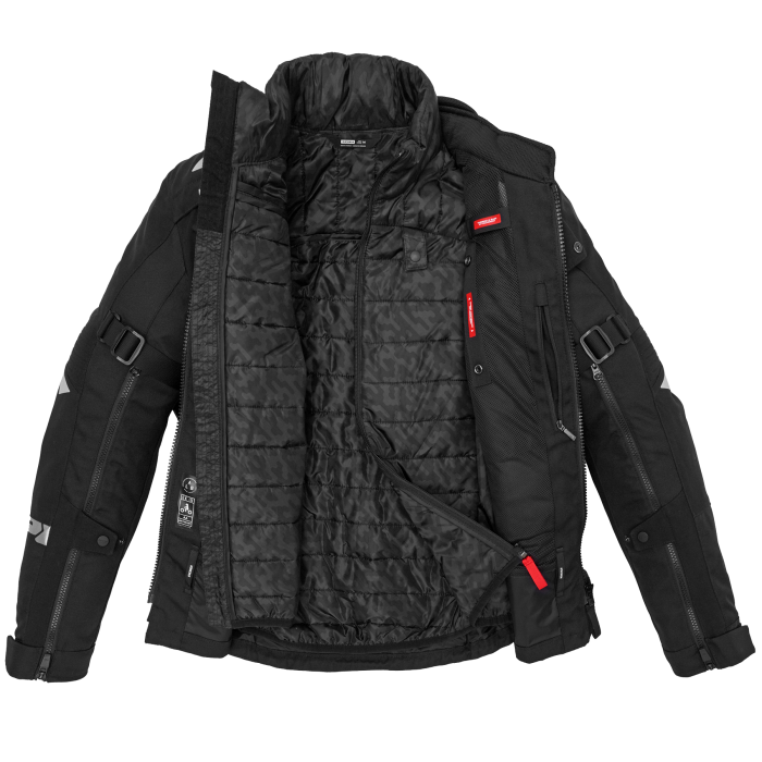 SPIDI BLUSÃO MASCULINO COM MEMBRANA REMOVÍVEL ALLROAD PRETO - Motoboxe