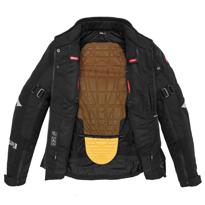SPIDI BLUSÃO MASCULINO COM MEMBRANA REMOVÍVEL ALLROAD PRETO - Motoboxe