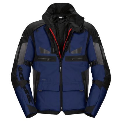 BLUSÃO SPIDI CROSSMASTER AZUL / PRETO - Motoboxe