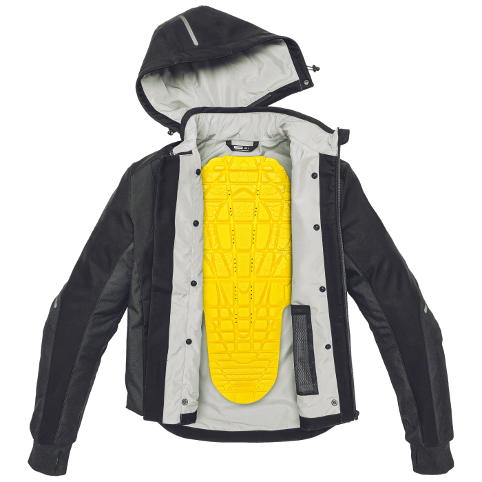 SPIDI BLUSÃO IMPERMIÁVEL ARMOR H2OUT PRETO - Motoboxe