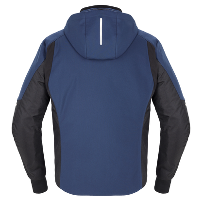 SPIDI BLUSÃO IMPERMIÁVEL ARMOR H2OUT PRETO / AZUL - Motoboxe