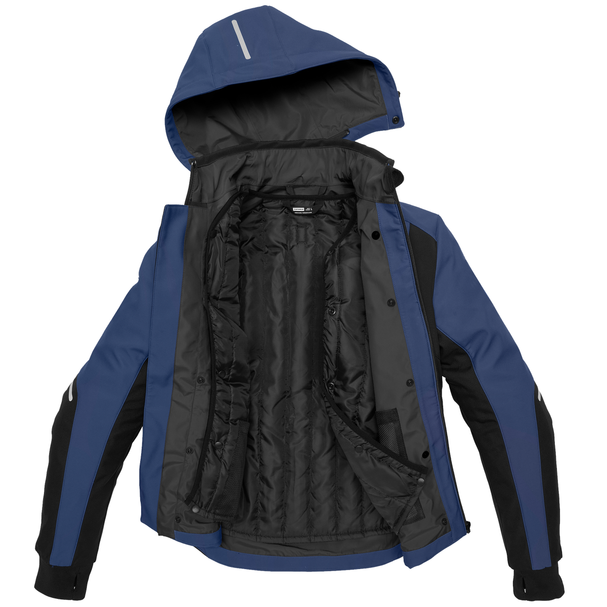 SPIDI BLUSÃO IMPERMIÁVEL ARMOR H2OUT PRETO / AZUL - Motoboxe