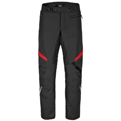 SPIDI CALÇAS MASCULINAS SPORTMASTER H2OUT® PRETO / VERMELHO - Motoboxe