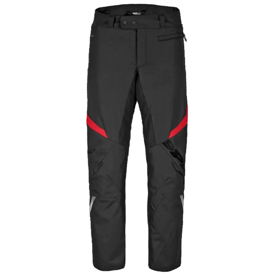 SPIDI CALÇAS MASCULINAS SPORTMASTER H2OUT® PRETO / VERMELHO - Motoboxe