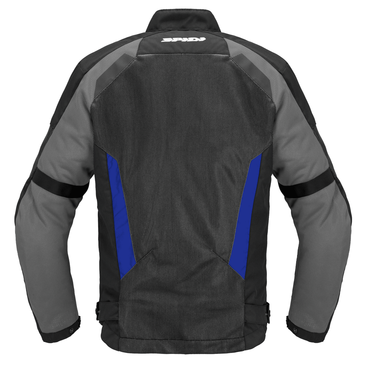 BLUSÃO SPIDI TEK NET PRETO / AZUL - Motoboxe