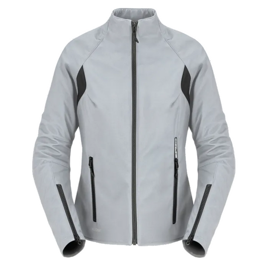 SPIDI BLUSÃO FEMININO THE STANDARD JACKET H2OUT® CINZA - Motoboxe