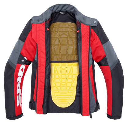 BLUSÃO SPIDI TEK NET PRETO / VERMELHO - Motoboxe